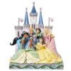 Jim Shore Disney Traditions Princess Group In Front Of Castle -Home Improvement Shop 6013075