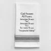 Kitchen Towel "God Answers All Prayers" -Home Improvement Shop BB G 65