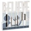 Hallmark Disney Mickey Mouse Believe Wood Quote Sign, 6x6 -Home Improvement Shop Mickey Mouse Believe Dimensional Sign 1DYG2055 01